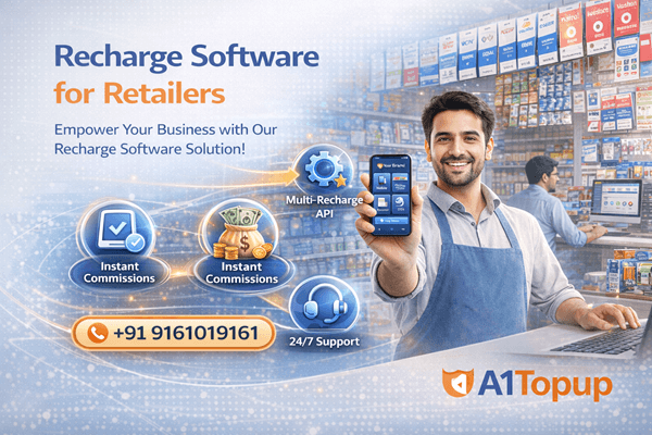 Recharge Software for Retailers - Complete Retail Recharge Solution