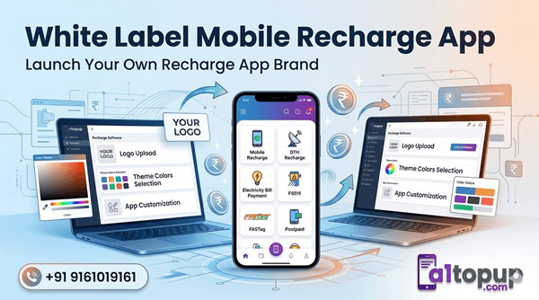 White Label Mobile Recharge App 2026 - Branded Recharge Solution