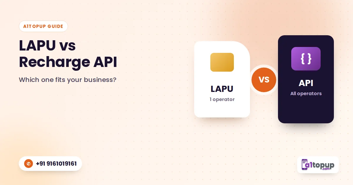 LAPU vs recharge API comparison