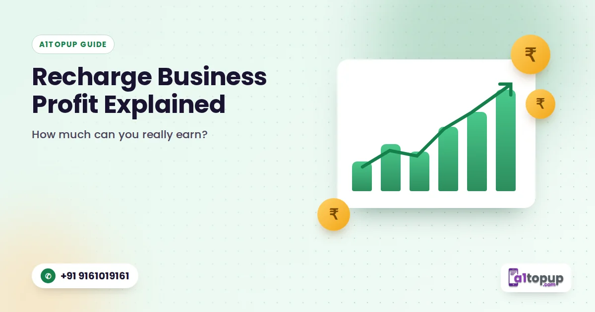 Mobile recharge business profit explained